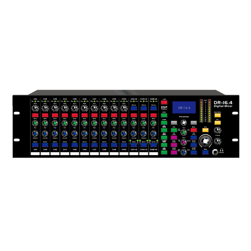 机柜式数字调音台DR-16.4